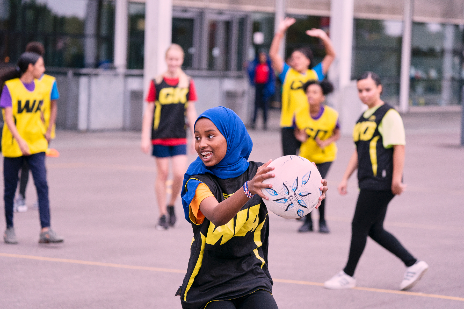 Grassroots and community organisation members training together